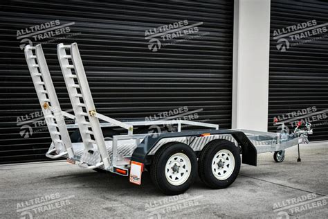 custom skid steer trailer|best trailer for skid steer.